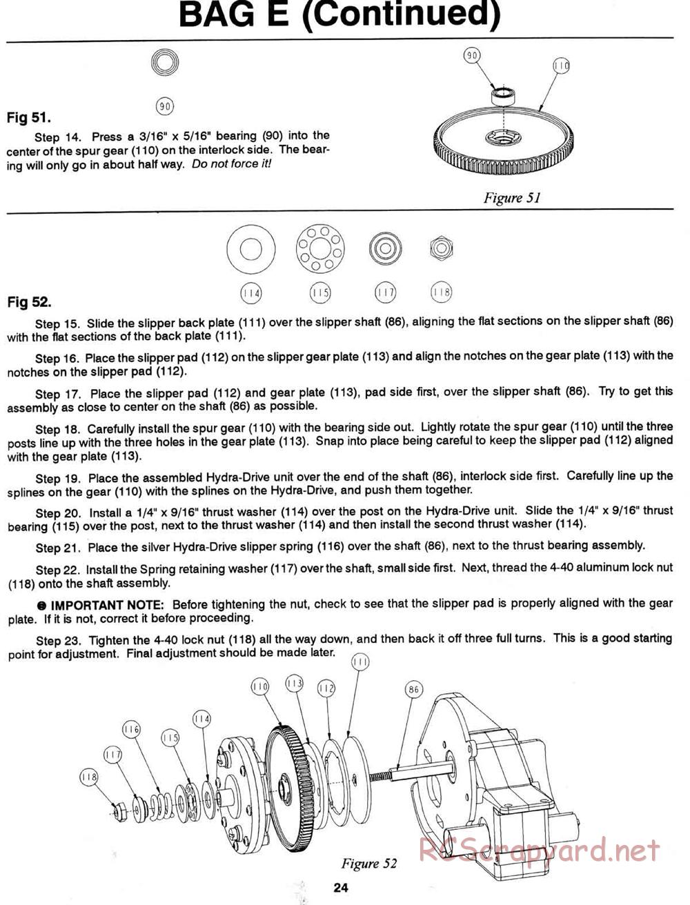 Team Losi - XXT - Manual - Page 27