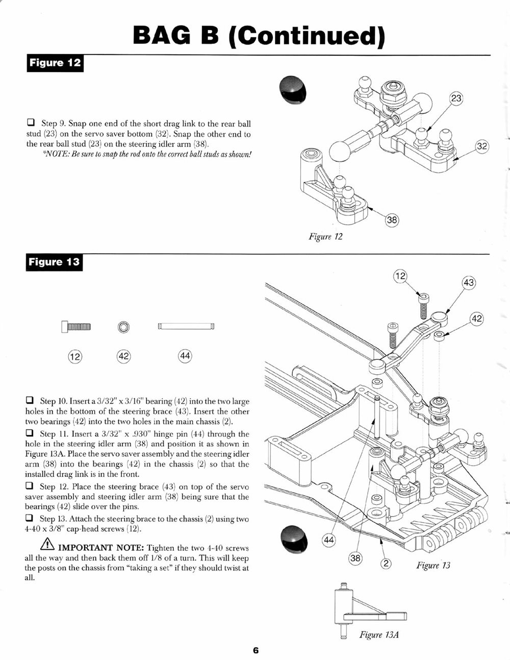 Team Losi - XXT CR Graphite Plus - Manual - Page 9