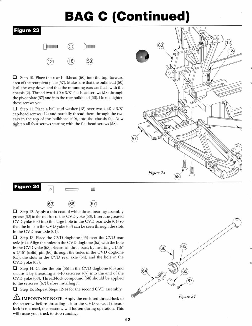 Team Losi - XXT CR Graphite Plus - Manual - Page 15