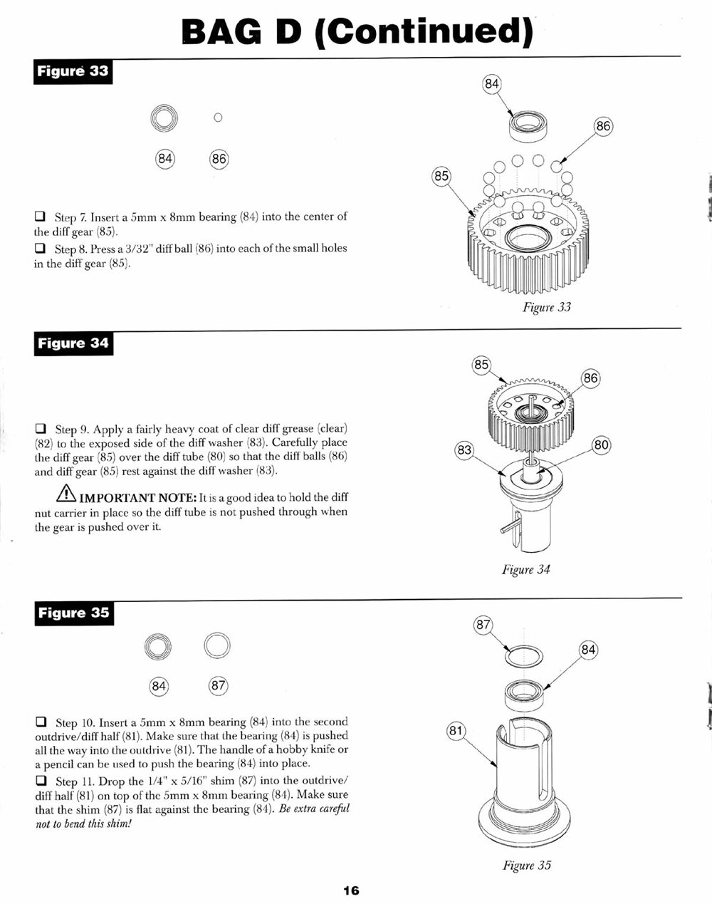 Team Losi - XXT CR Graphite Plus - Manual - Page 19