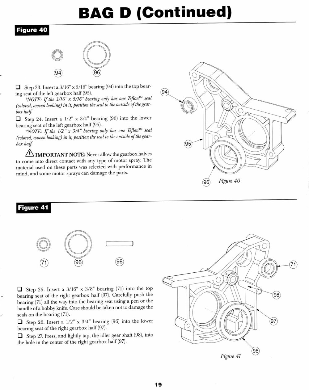 Team Losi - XXT CR Graphite Plus - Manual - Page 22