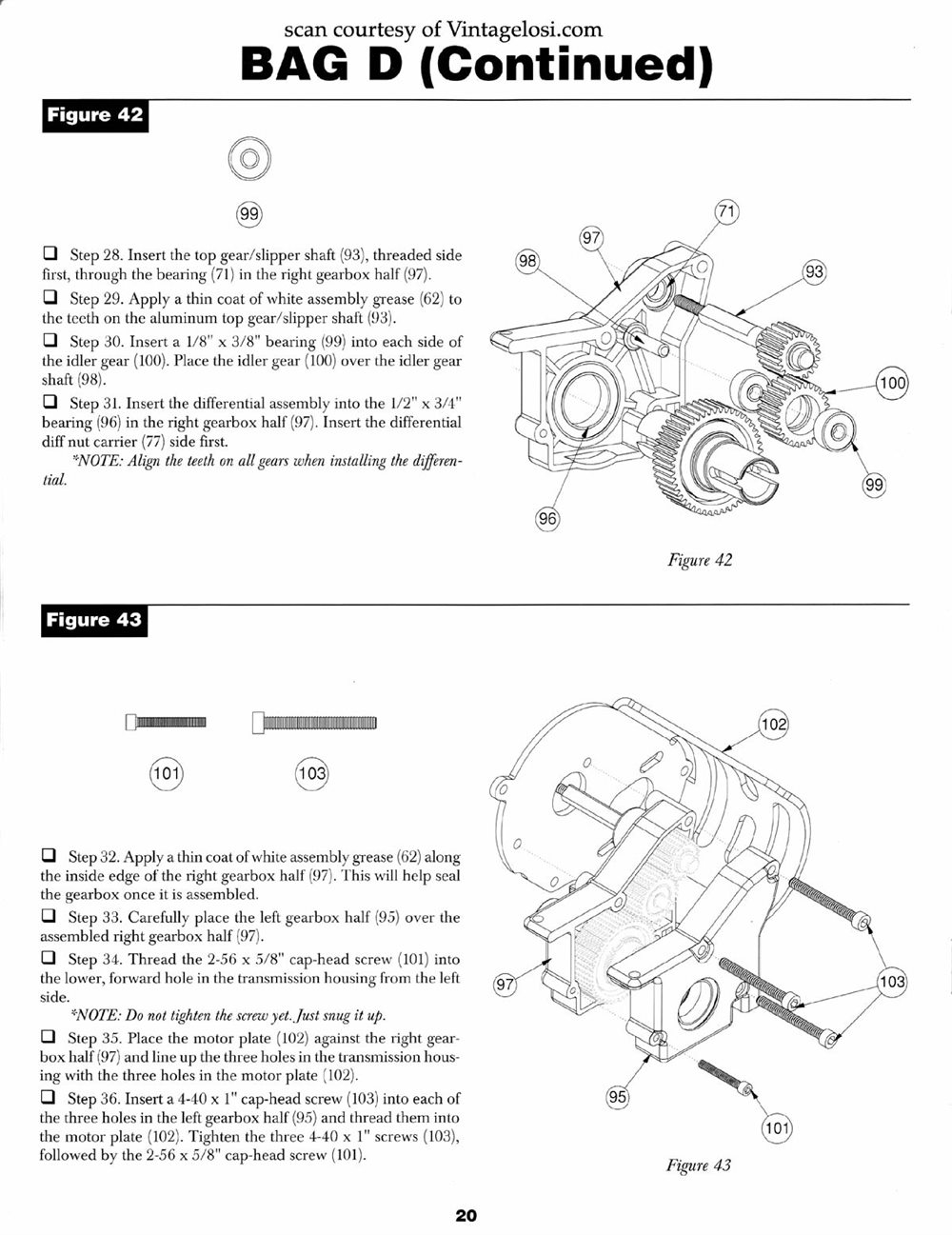 Team Losi - XXT CR Graphite Plus - Manual - Page 23