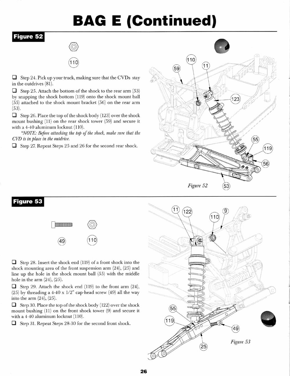 Team Losi - XXT CR Graphite Plus - Manual - Page 29