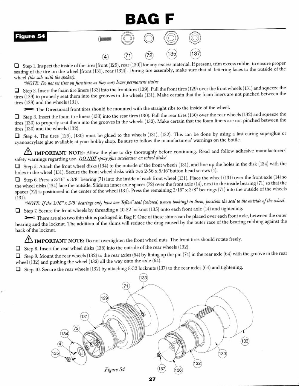 Team Losi - XXT CR Graphite Plus - Manual - Page 30