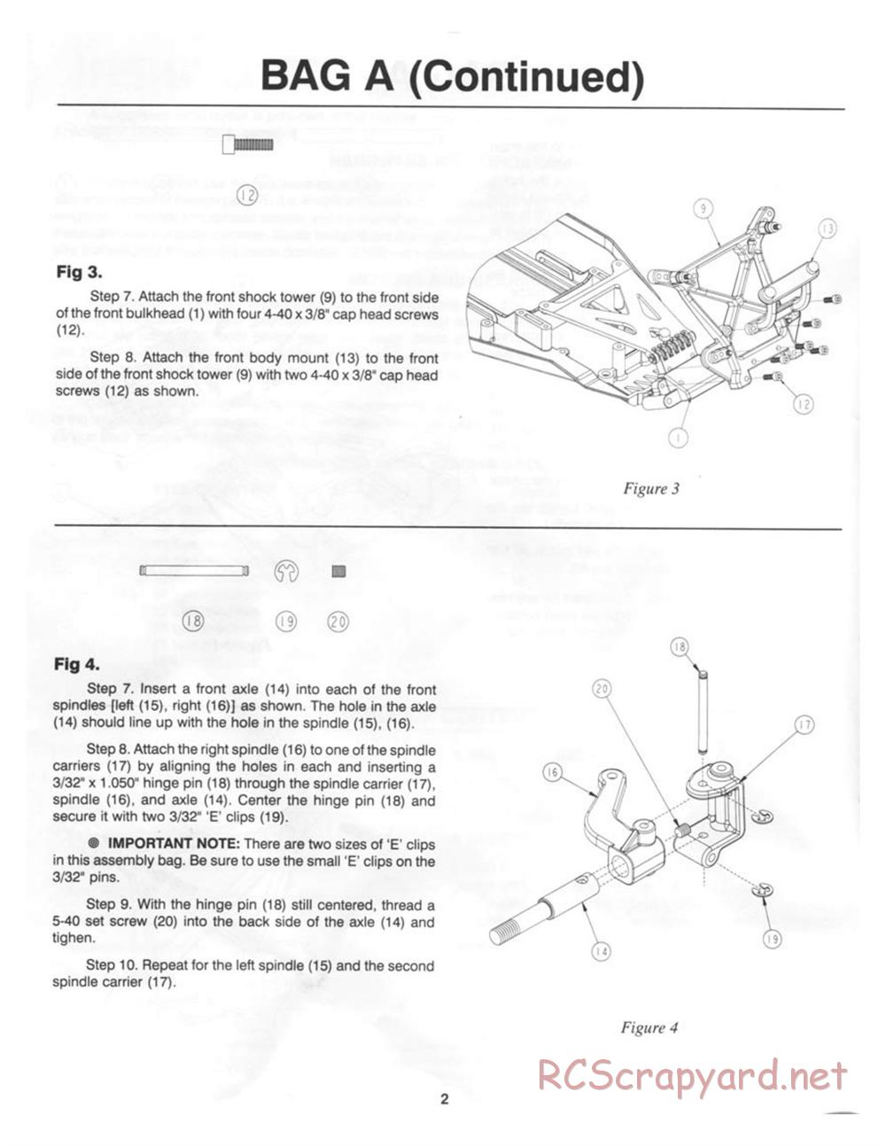 Team Losi - XXT-CR - Manual - Page 5