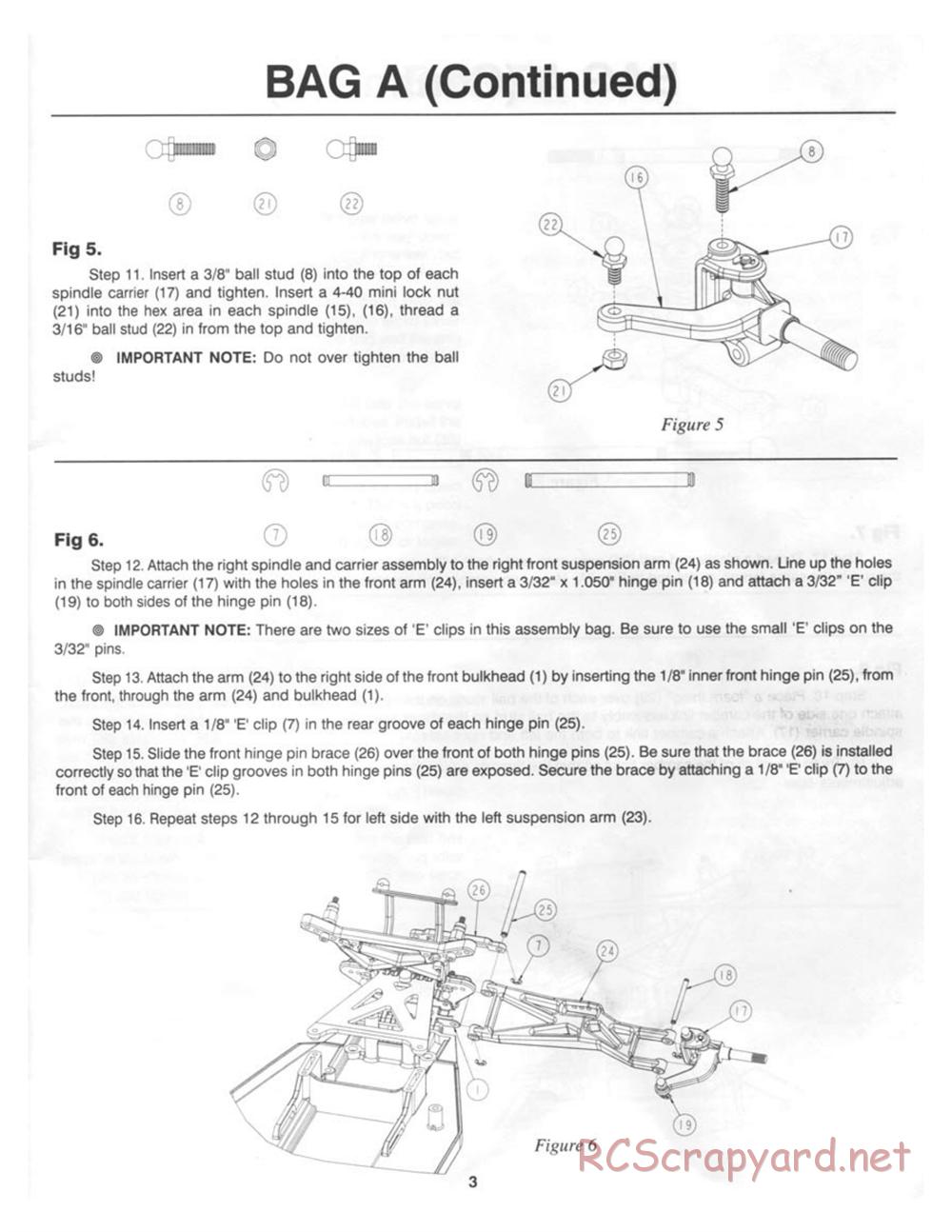 Team Losi - XXT-CR - Manual - Page 6
