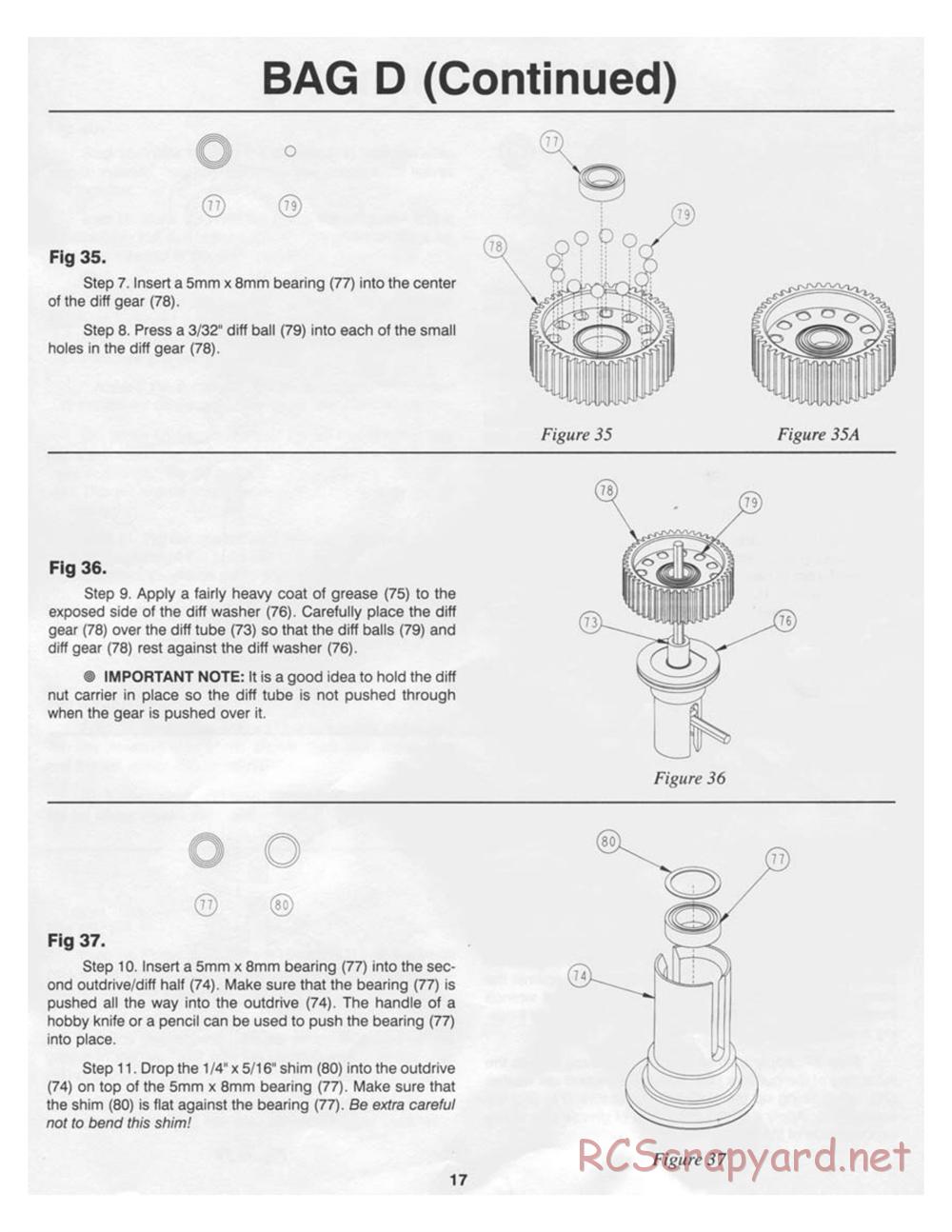 Team Losi - XXT-CR - Manual - Page 20