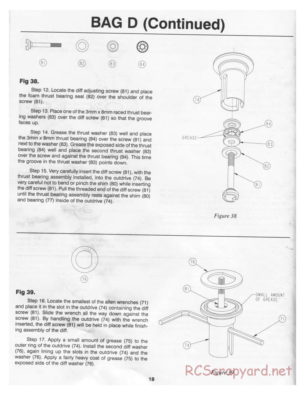 Team Losi - XXT-CR - Manual - Page 21