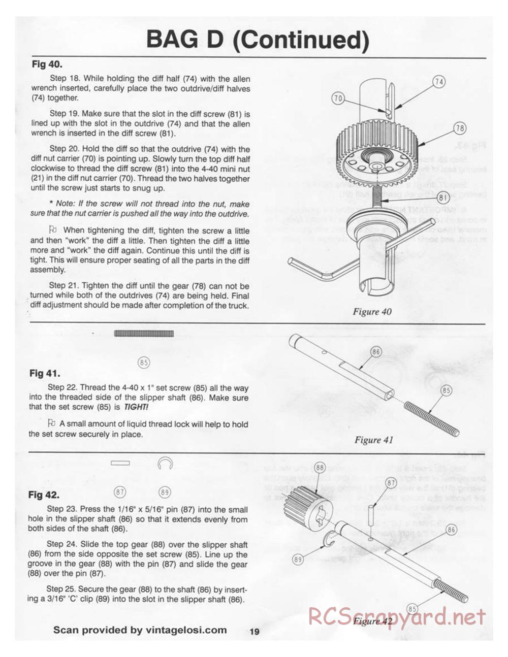 Team Losi - XXT-CR - Manual - Page 22