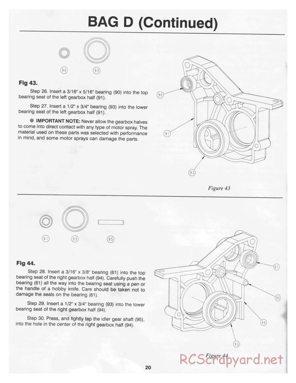 Team Losi - XXT-CR - Manual - Page 23
