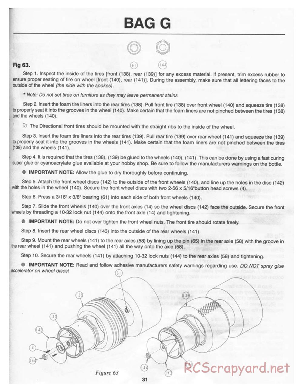 Team Losi - XXT-CR - Manual - Page 34