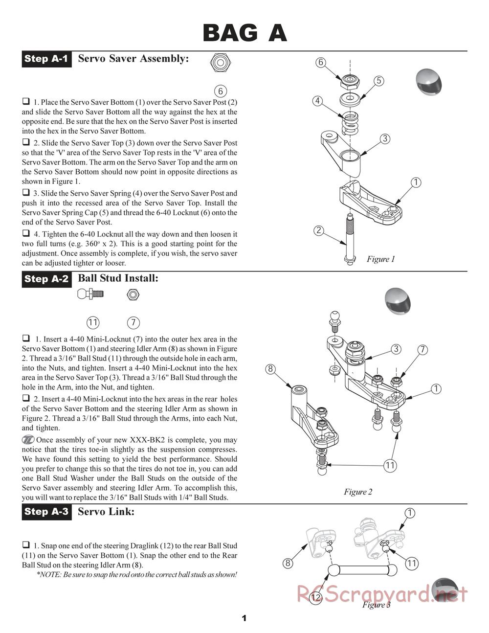 Team Losi - XXX BK2 - Kinwald Edition - Manual - Page 5