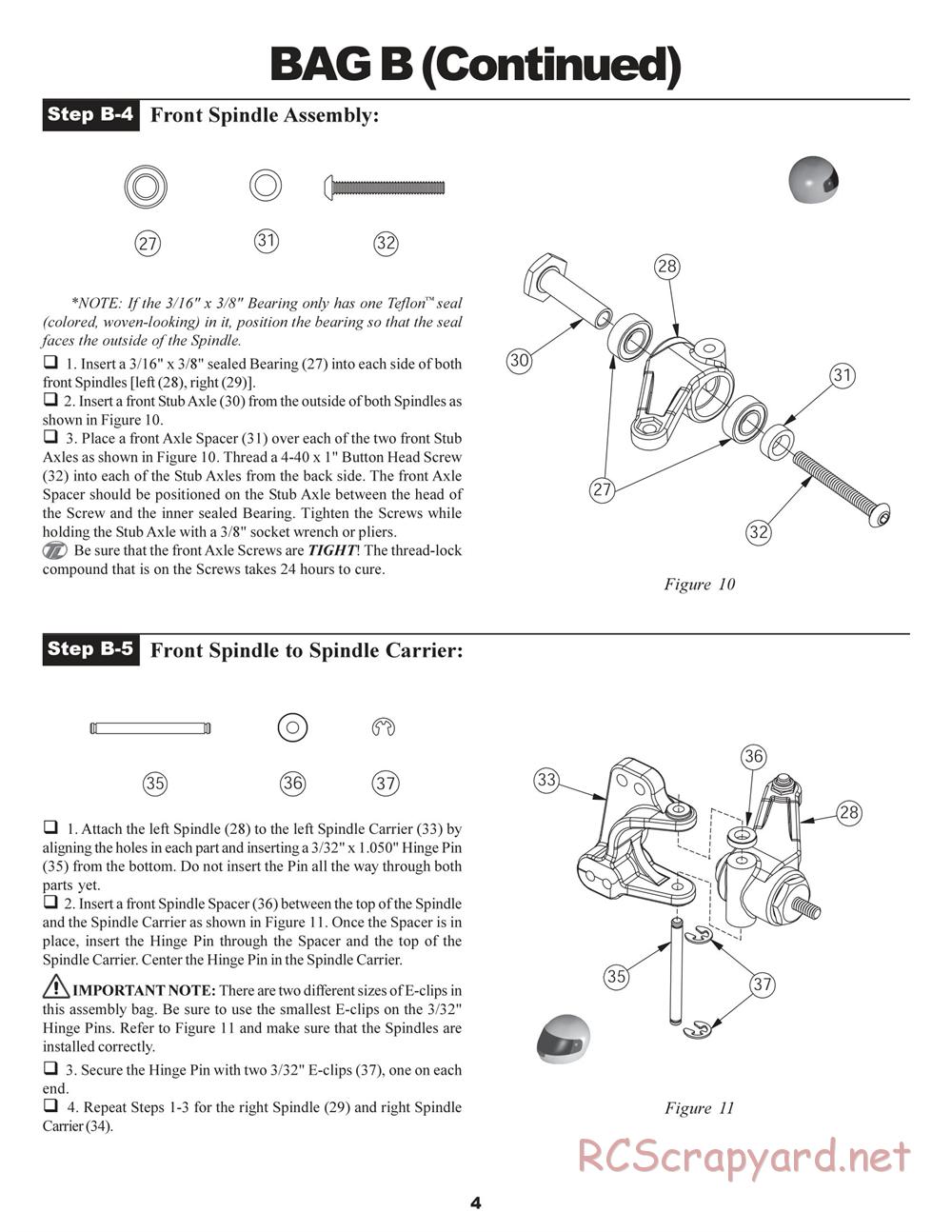 Team Losi - XXX BK2 - Kinwald Edition - Manual - Page 8