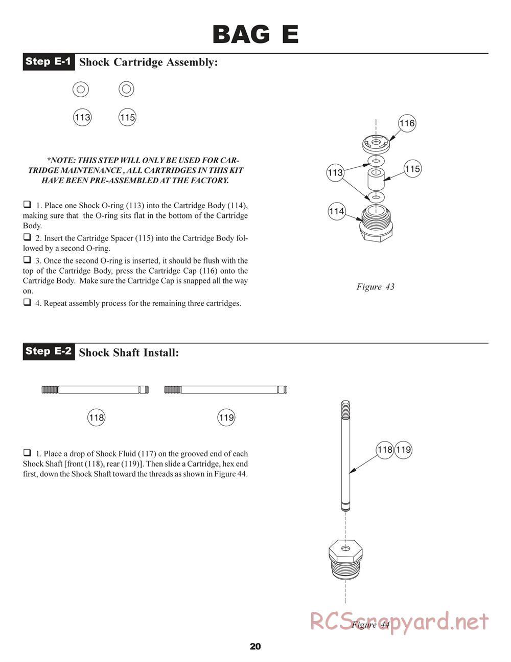 Team Losi - XXX BK2 - Kinwald Edition - Manual - Page 24