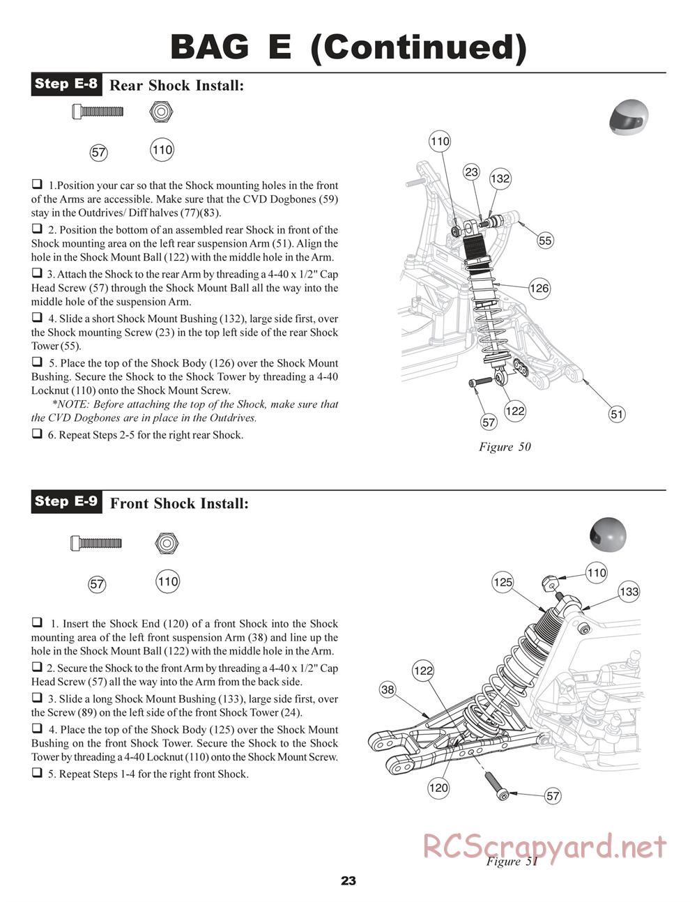 Team Losi - XXX BK2 - Kinwald Edition - Manual - Page 27