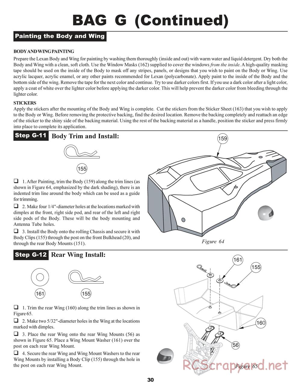 Team Losi - XXX BK2 - Kinwald Edition - Manual - Page 34