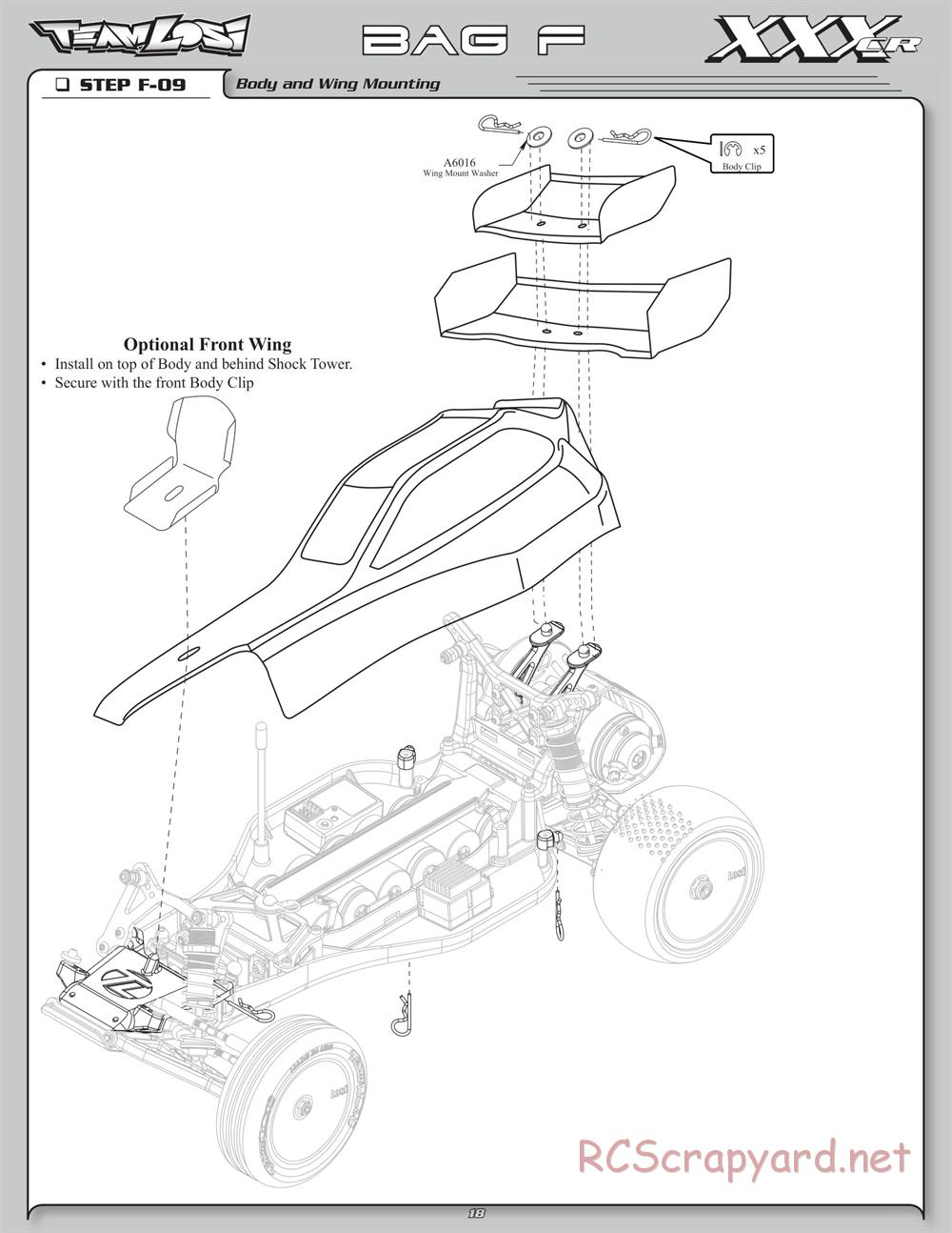 Team Losi - XXX-CR - Manual - Page 23