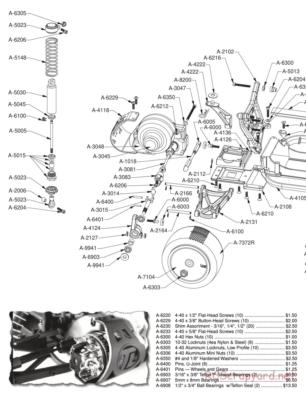 Team Losi - XXX - Manual - Page 2