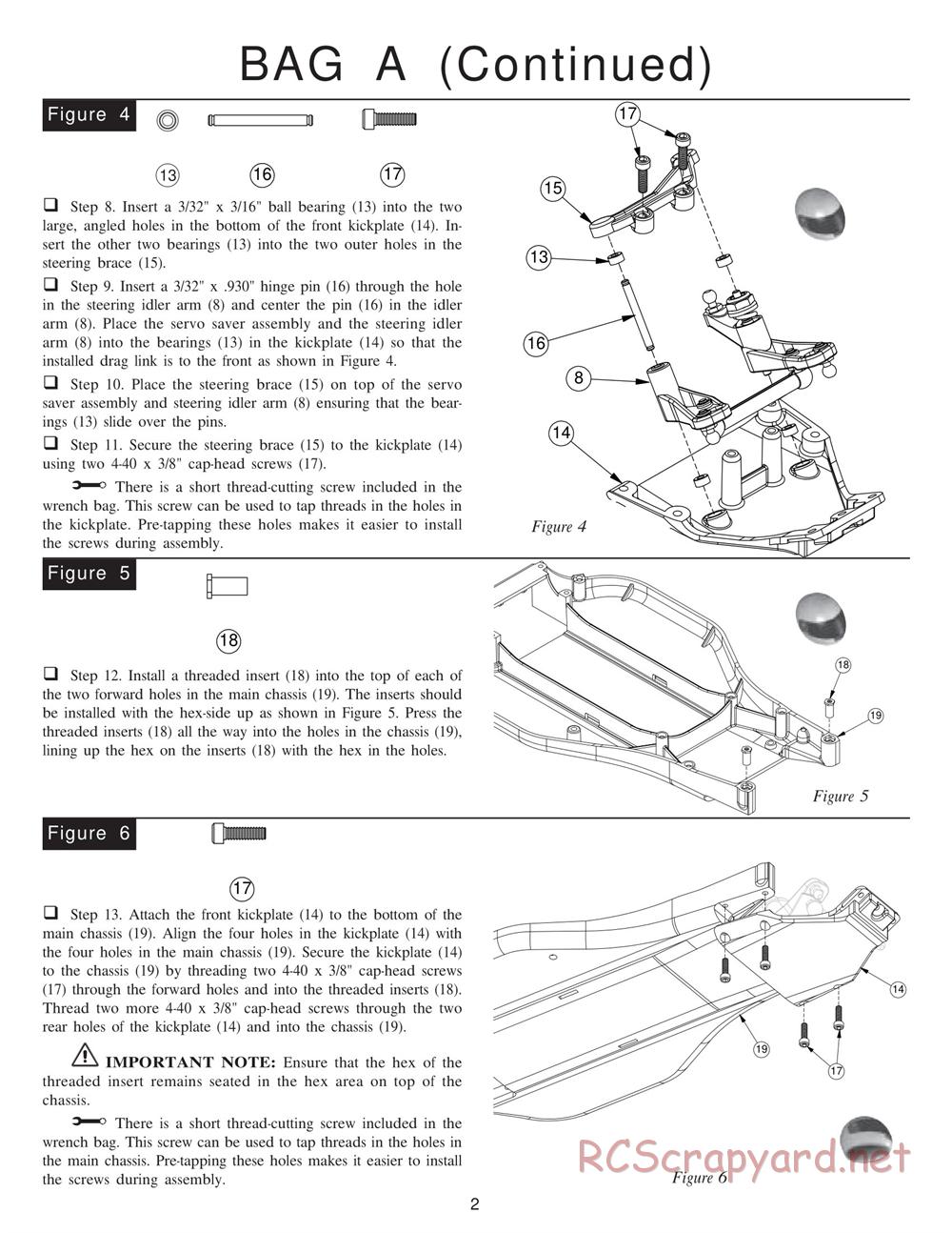 Team Losi - XXX BK (BK1) - Kinwald Edition - Manual - Page 6