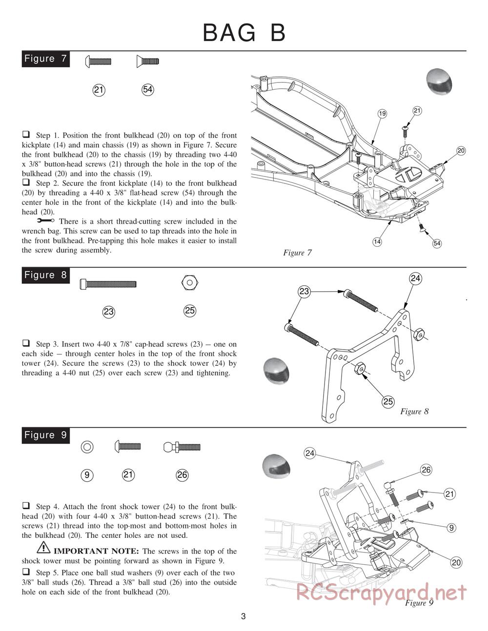 Team Losi - XXX BK (BK1) - Kinwald Edition - Manual - Page 7
