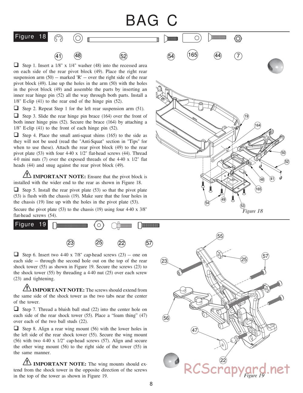 Team Losi - XXX BK (BK1) - Kinwald Edition - Manual - Page 12