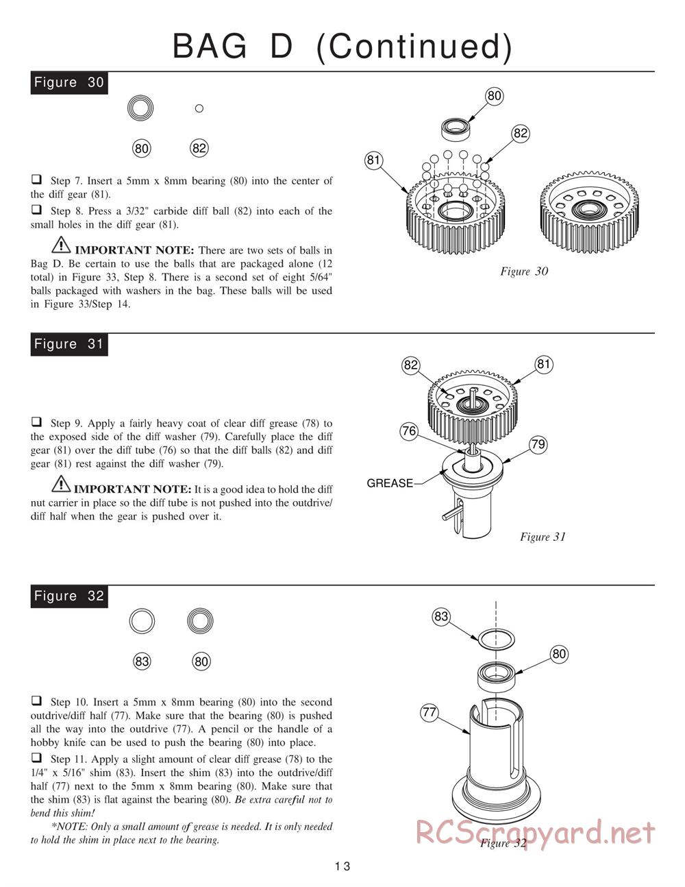 Team Losi - XXX BK (BK1) - Kinwald Edition - Manual - Page 17