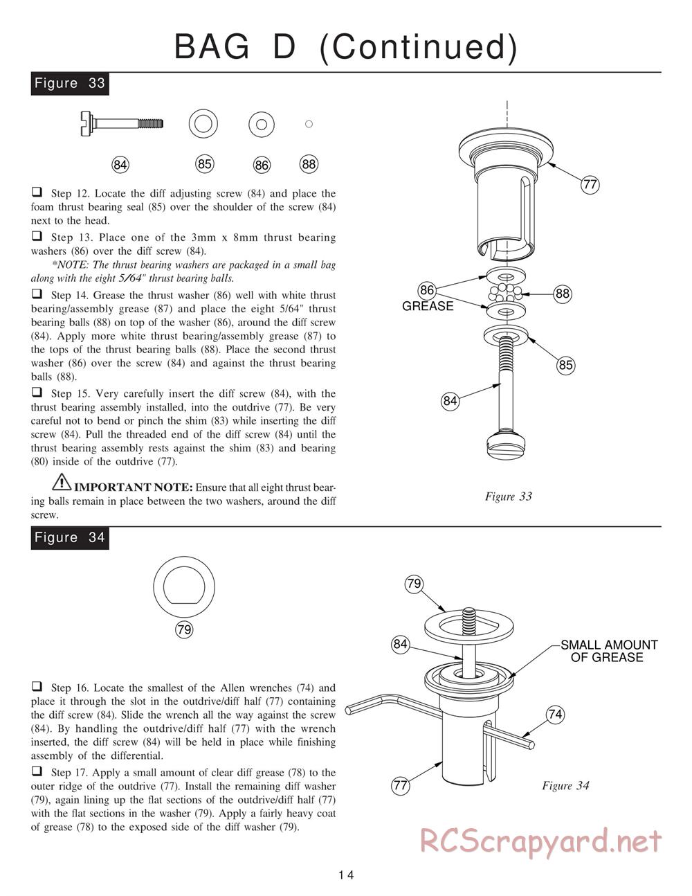 Team Losi - XXX BK (BK1) - Kinwald Edition - Manual - Page 18