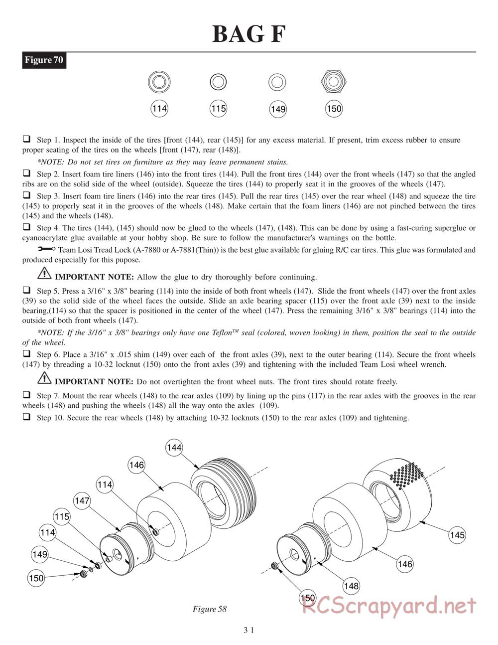 Team Losi - XXX-NT Adam Drake Edition - Manual - Page 34