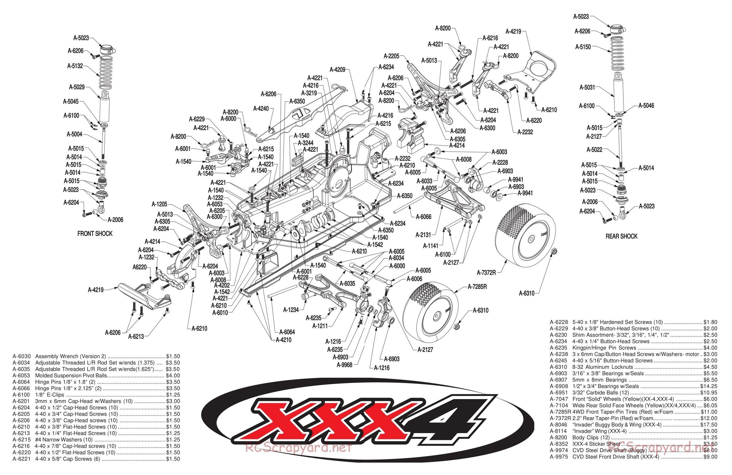 Team Losi - XXX4 - Manual - Page 2
