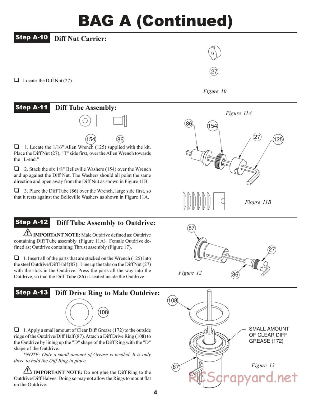 Team Losi - XXX4 G+ (Graphite Plus) - Manual - Page 7