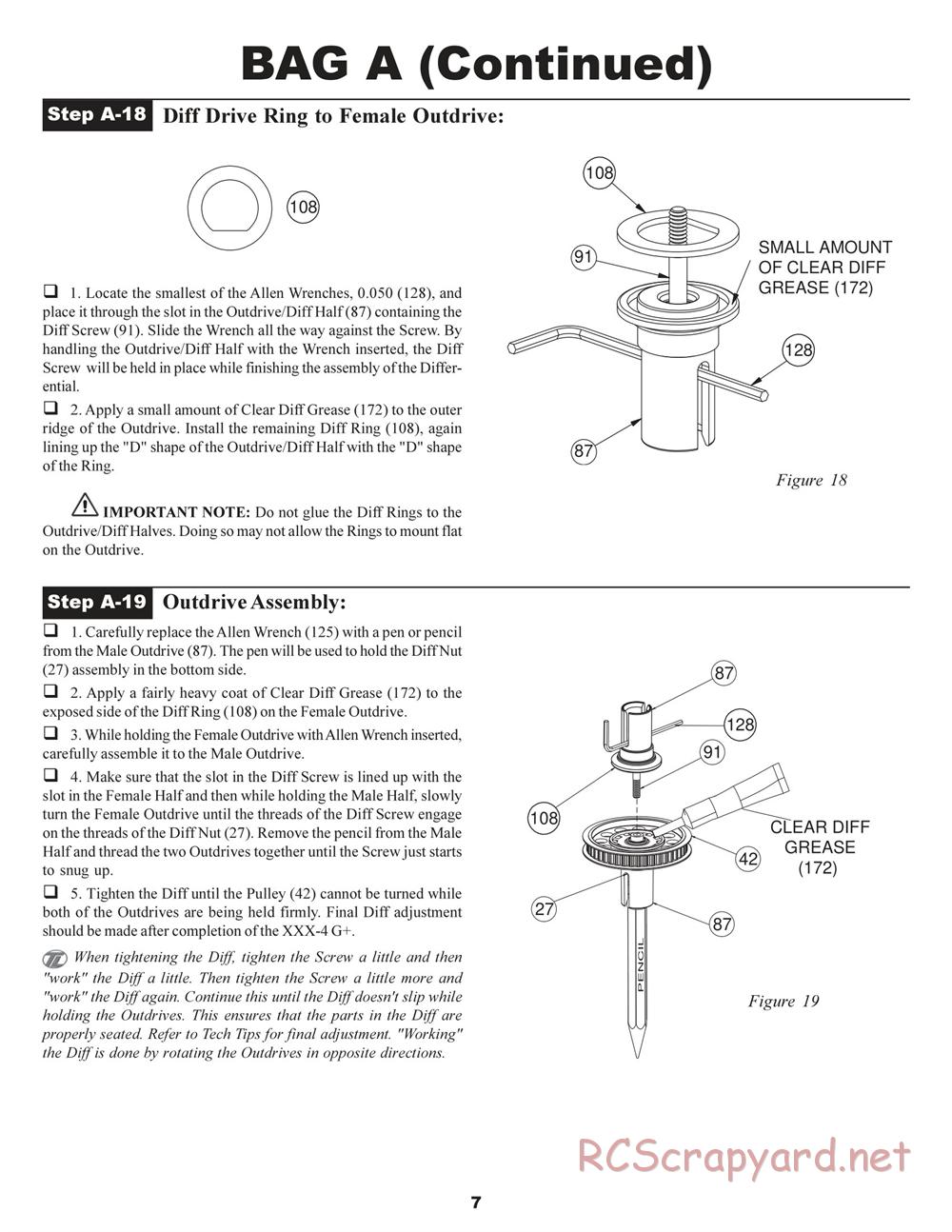 Team Losi - XXX4 G+ (Graphite Plus) - Manual - Page 10