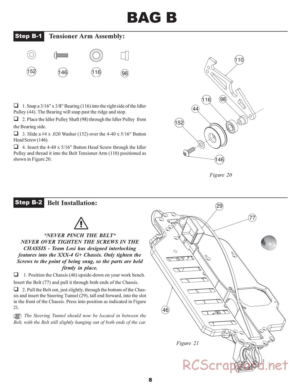 Team Losi - XXX4 G+ (Graphite Plus) - Manual - Page 11