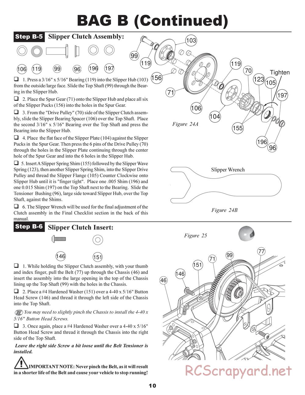 Team Losi - XXX4 G+ (Graphite Plus) - Manual - Page 13