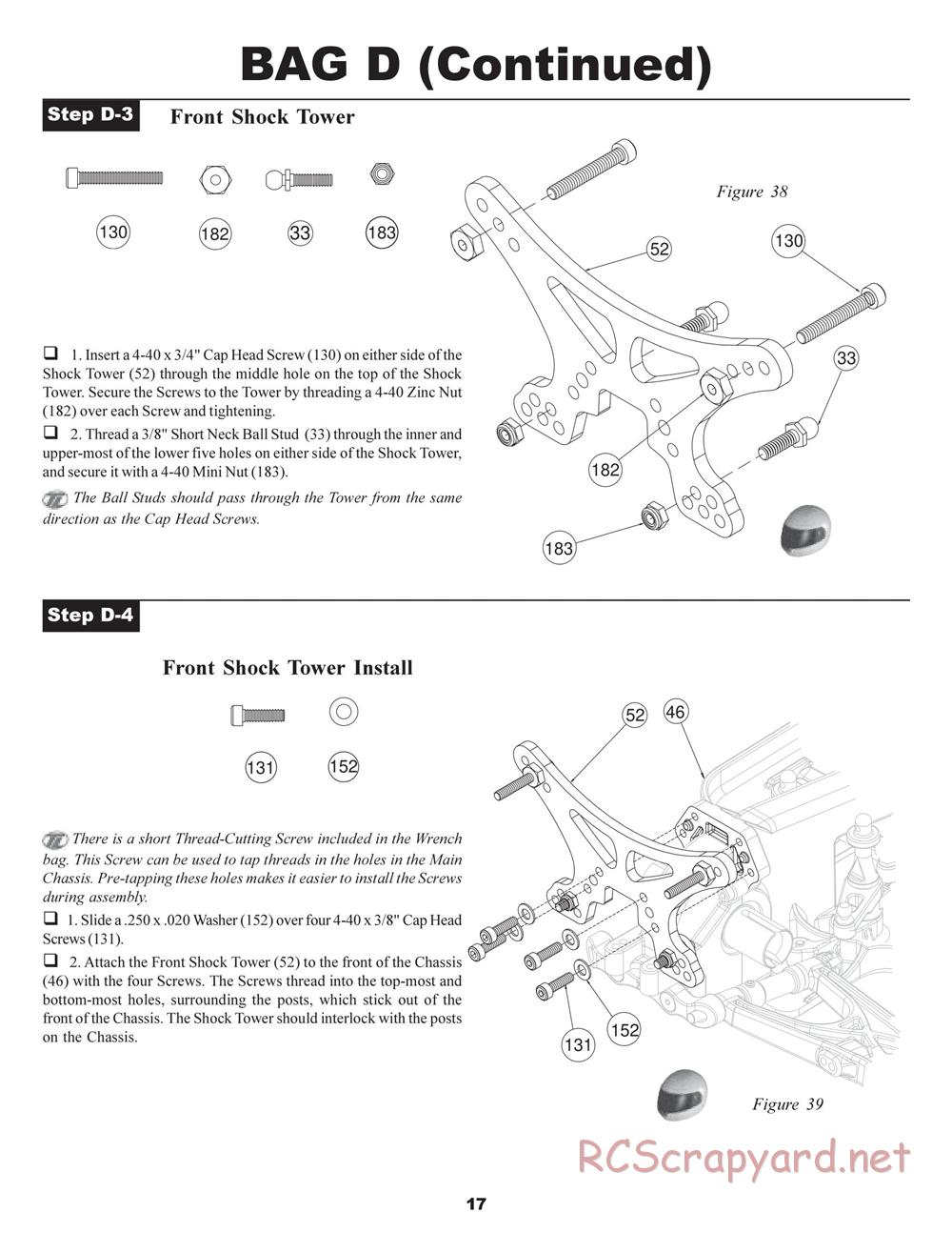 Team Losi - XXX4 G+ (Graphite Plus) - Manual - Page 20
