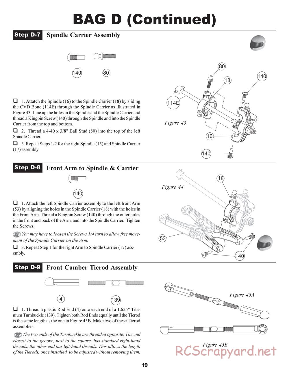 Team Losi - XXX4 G+ (Graphite Plus) - Manual - Page 22