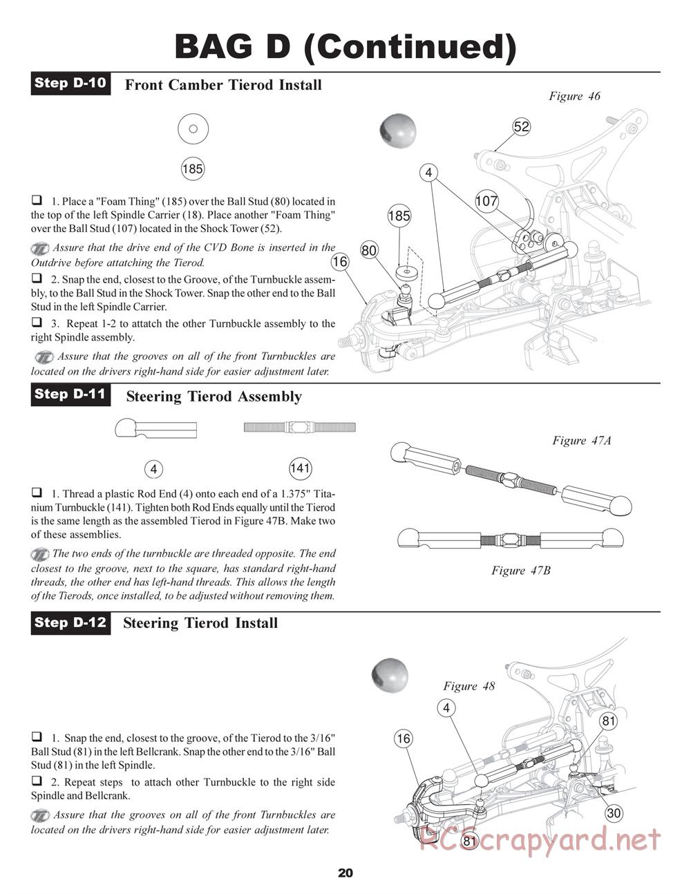 Team Losi - XXX4 G+ (Graphite Plus) - Manual - Page 23