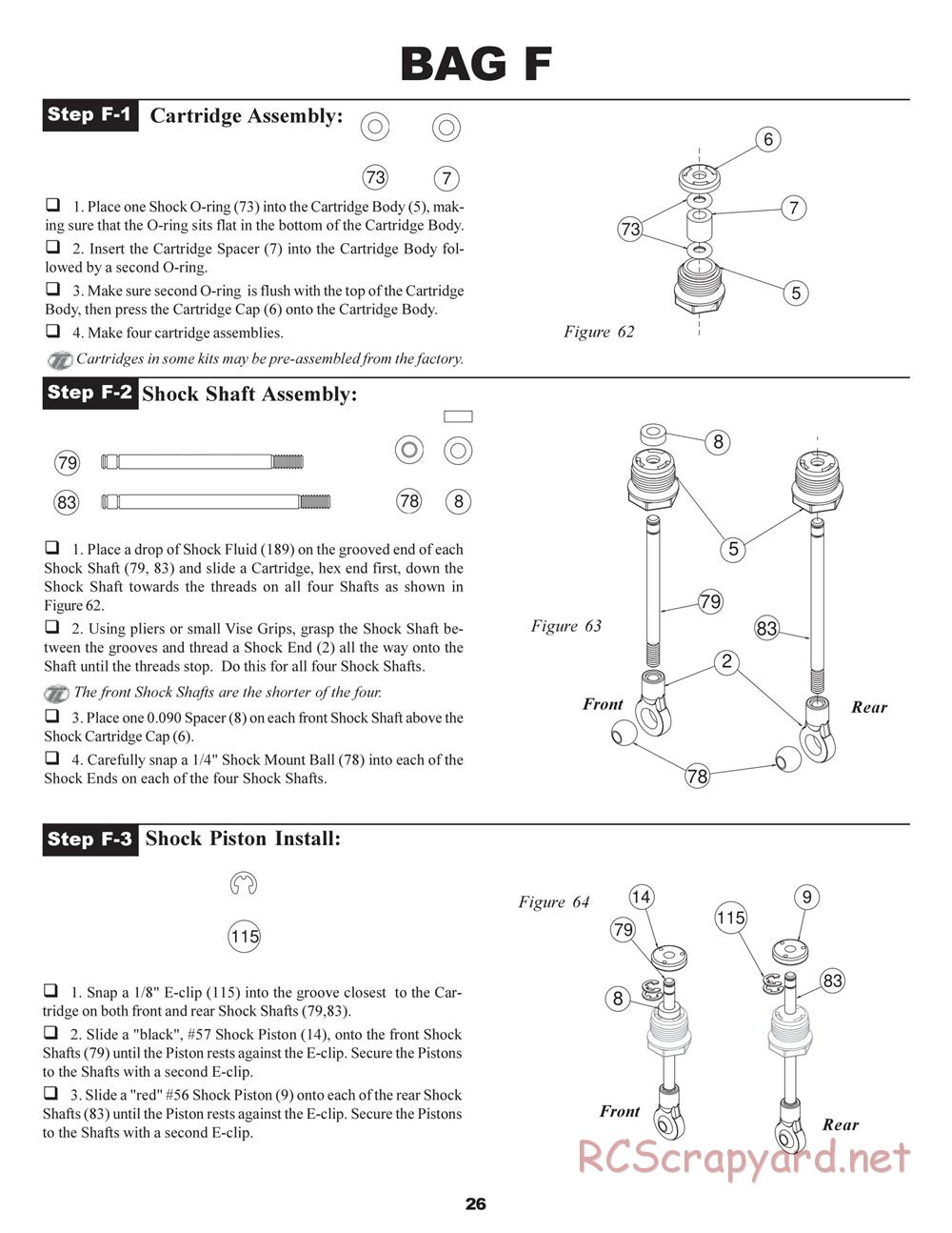 Team Losi - XXX4 G+ (Graphite Plus) - Manual - Page 29