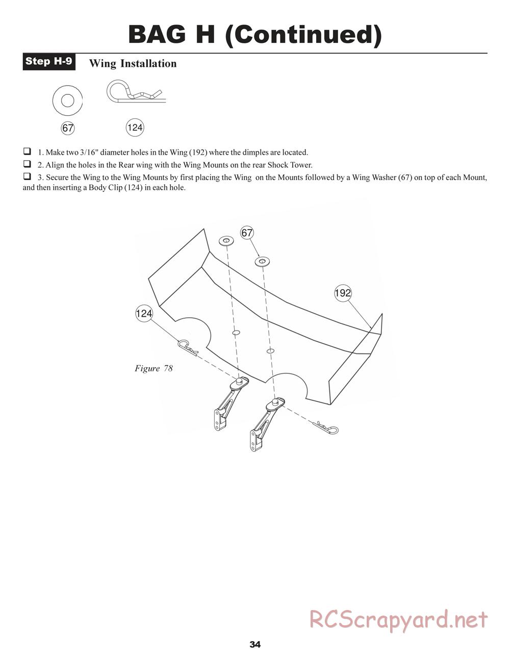 Team Losi - XXX4 G+ (Graphite Plus) - Manual - Page 37