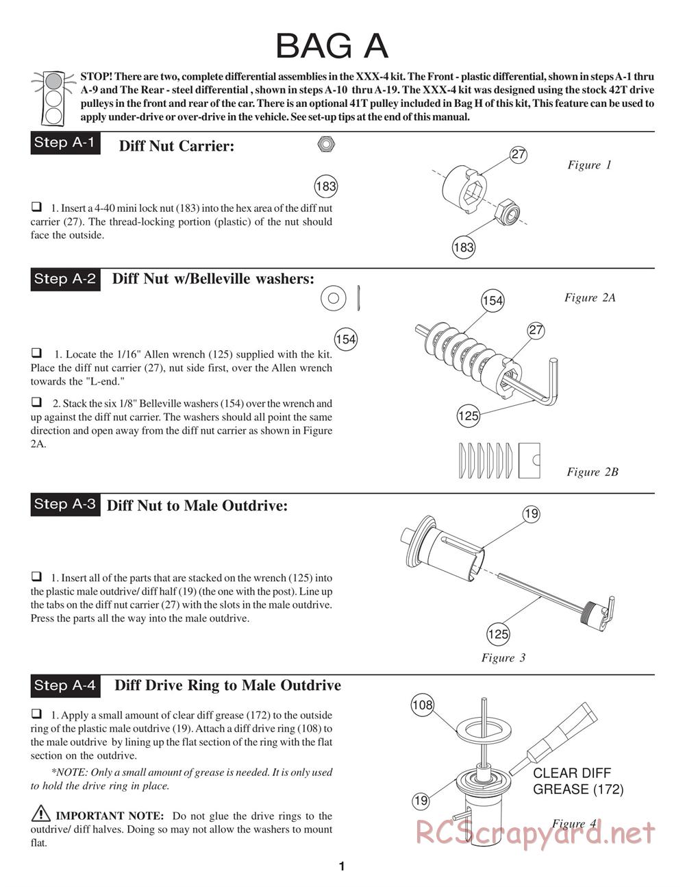 Team Losi - XXX4 - Manual - Page 4