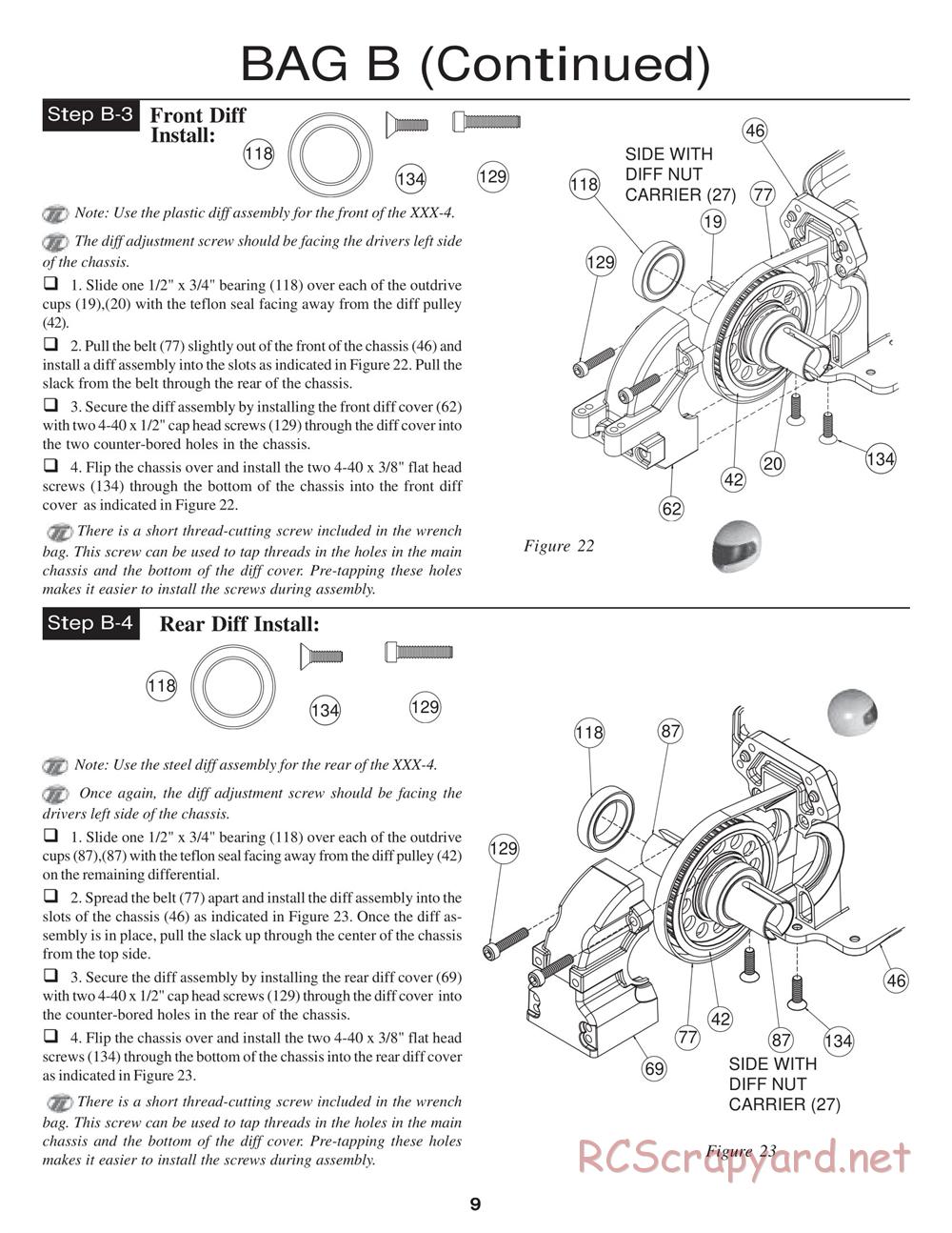 Team Losi - XXX4 - Manual - Page 12