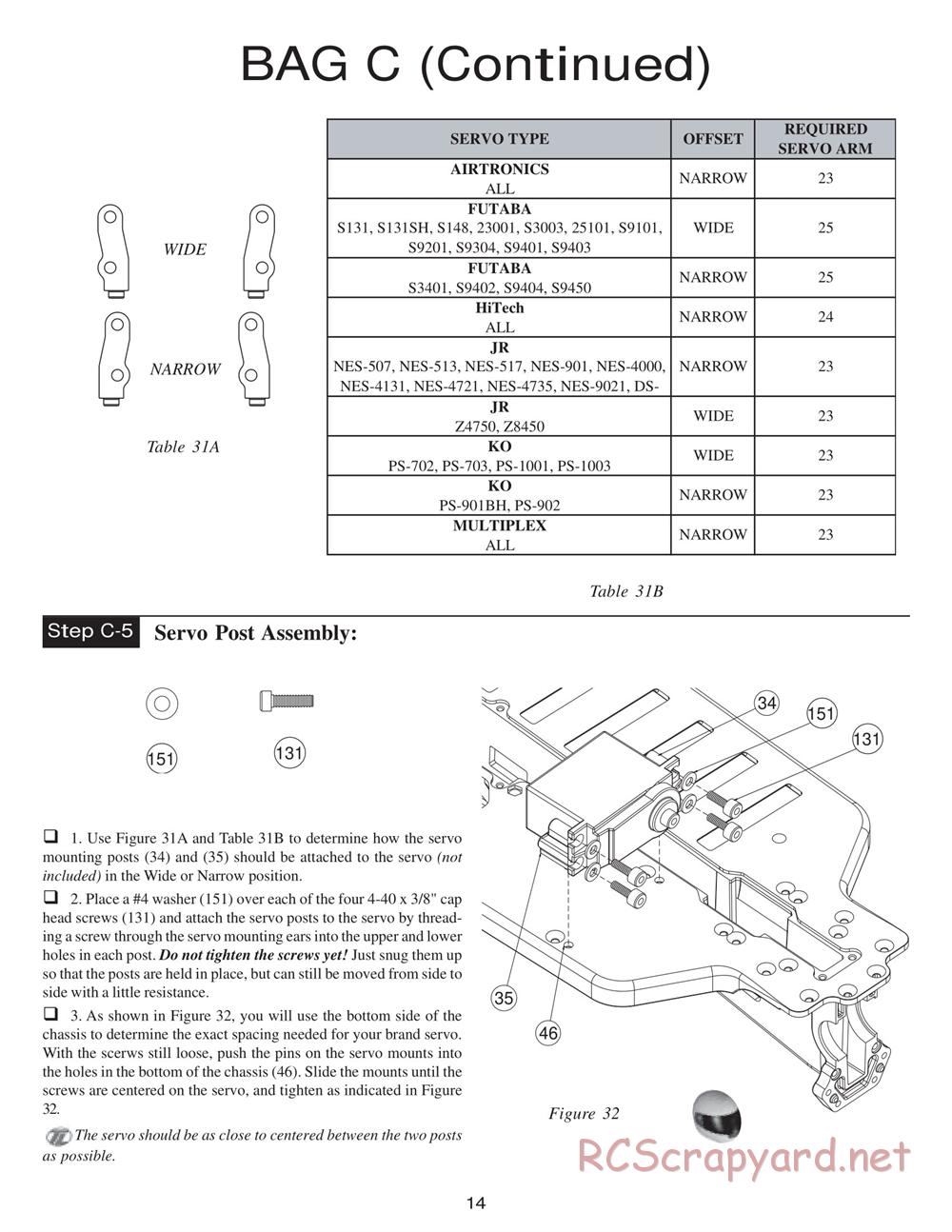 Team Losi - XXX4 - Manual - Page 17