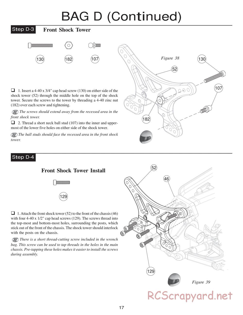 Team Losi - XXX4 - Manual - Page 20