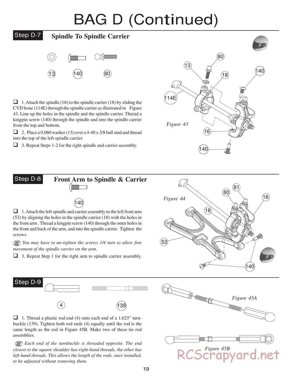 Team Losi - XXX4 - Manual - Page 22