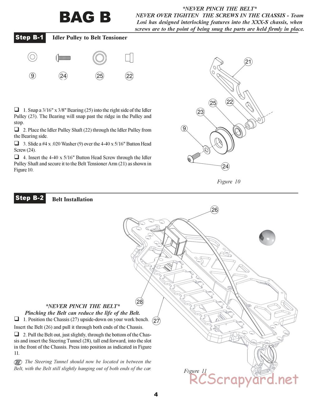 Team Losi - XXX-S Graphite Plus - Manual - Page 7