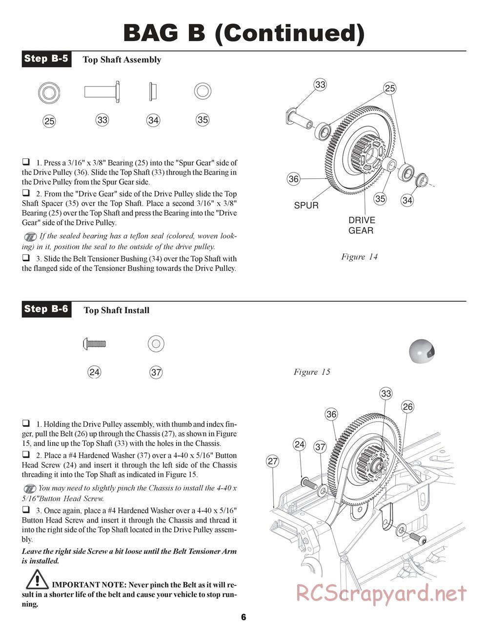 Team Losi - XXX-S Graphite Plus - Manual - Page 9
