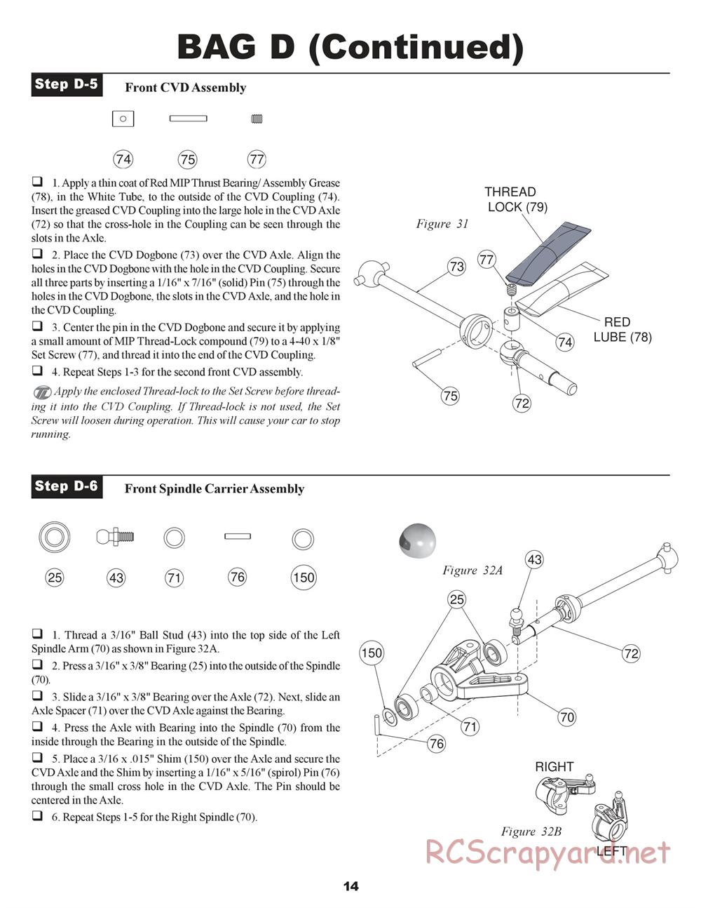 Team Losi - XXX-S Graphite Plus - Manual - Page 17