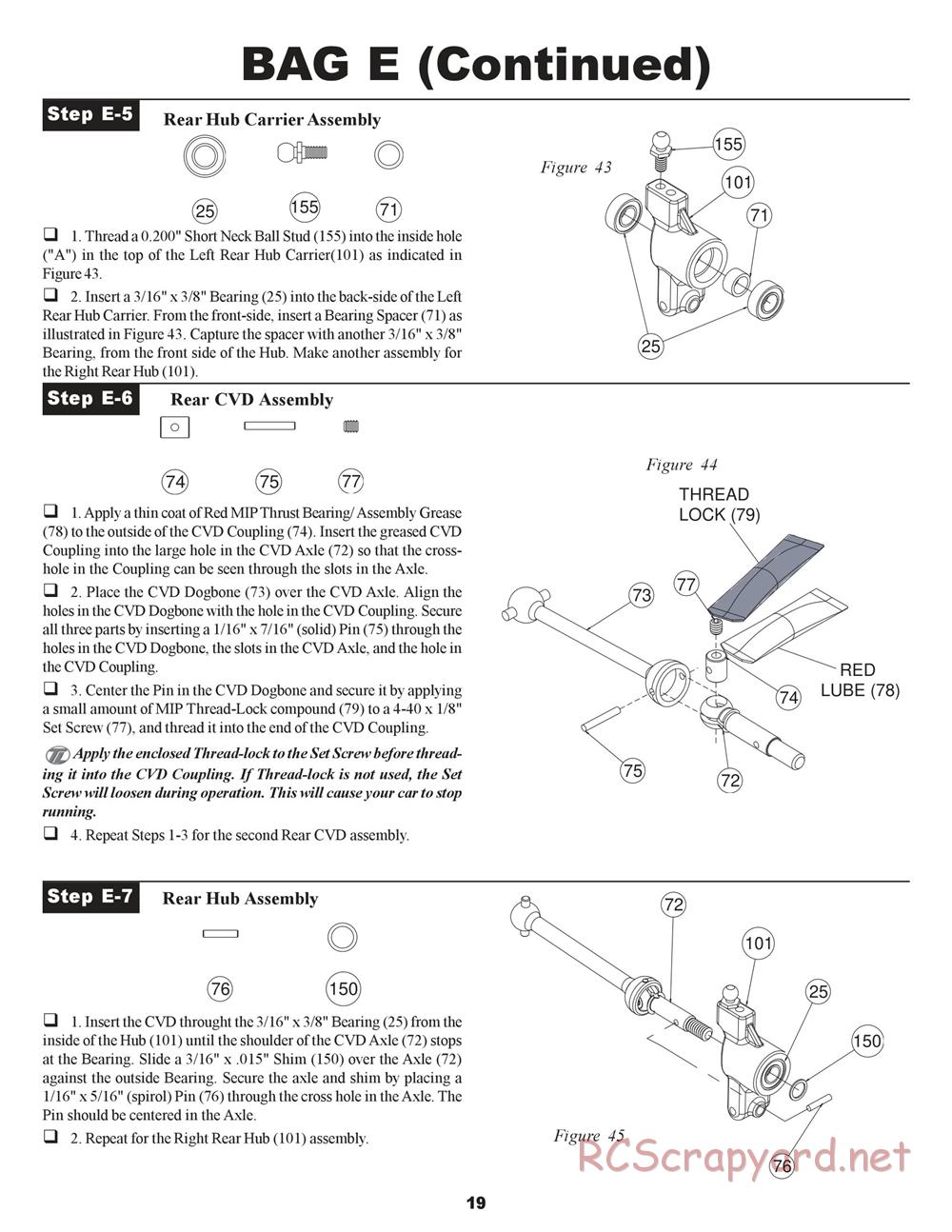 Team Losi - XXX-S Graphite Plus - Manual - Page 22