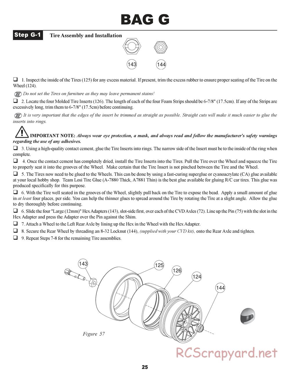 Team Losi - XXX-S Graphite Plus - Manual - Page 28