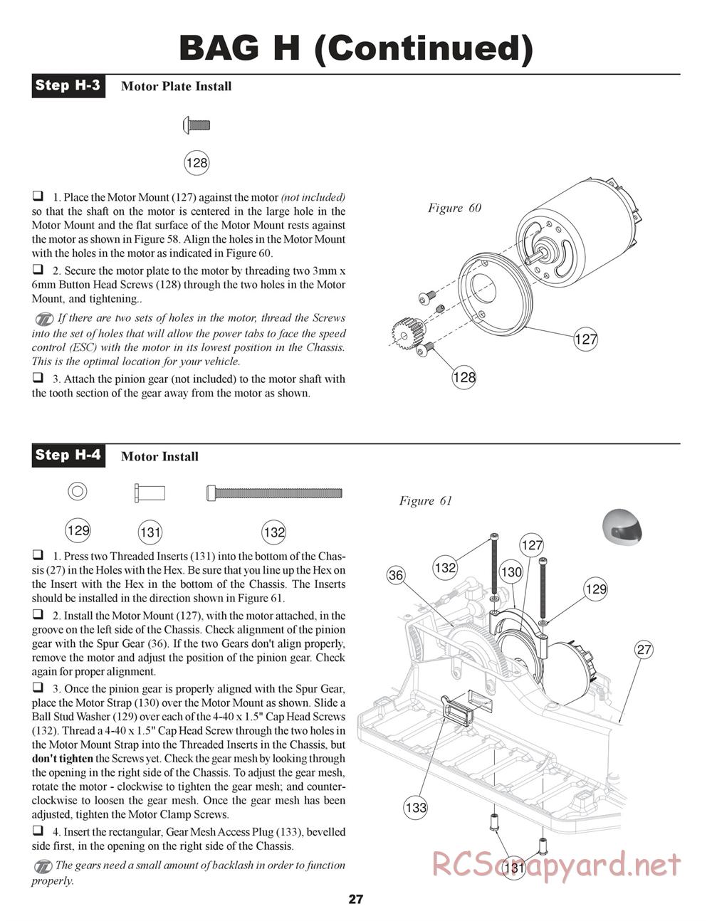 Team Losi - XXX-S Graphite Plus - Manual - Page 30