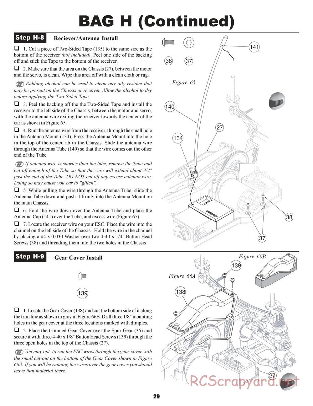 Team Losi - XXX-S Graphite Plus - Manual - Page 32